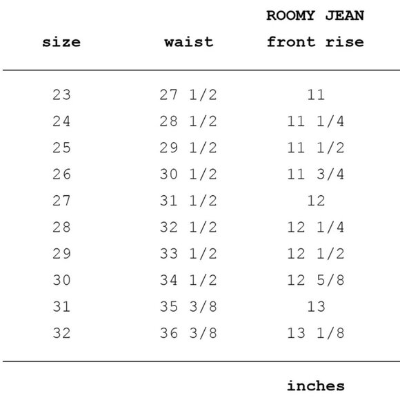 6397 Roomy Jean Espresso Size 30 NWOT - Picture 5 of 5